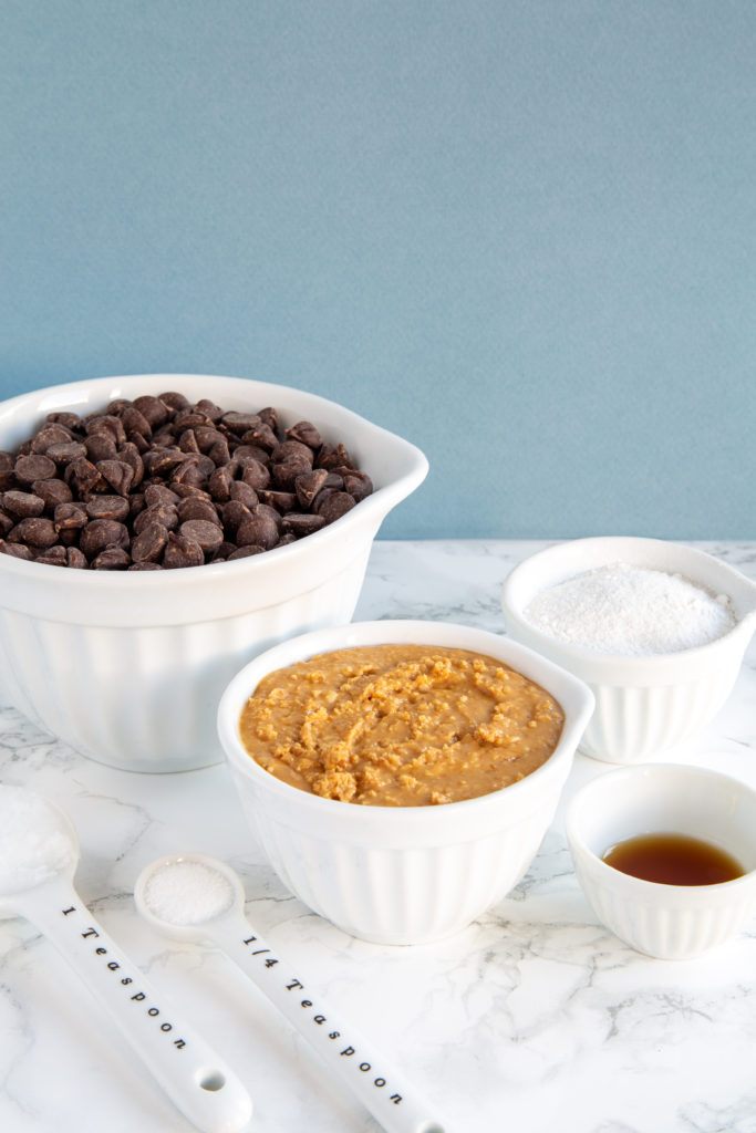 Ingredients for Homemade Peanut Butter Cups