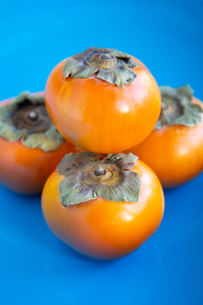 Stacked persimmons