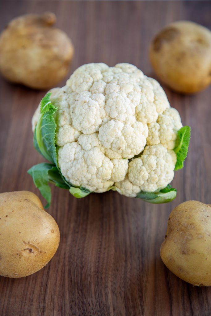 Cauliflower and yellow yukon golds