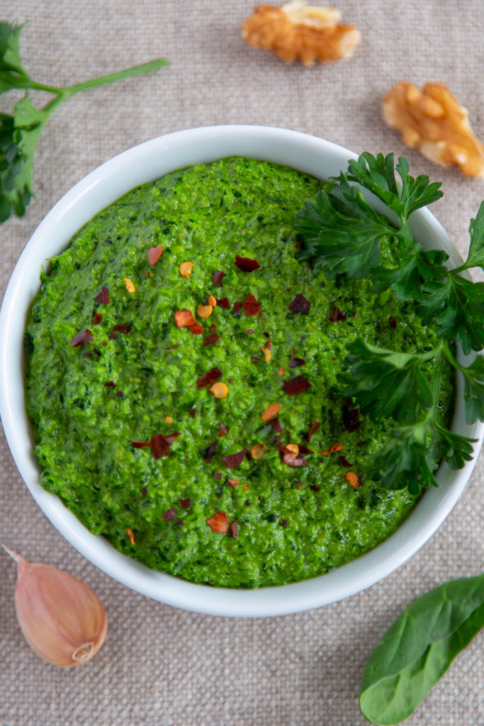 Final Winter Pesto in bowl