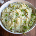 Final Light and Creamy Garlic Mashed Potatoes